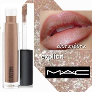 MAC Lipglass *EXPLICIT* Lipgloss/ .10 oz / NEW in box